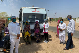 rajasthan news, hindi news, mobile opd van