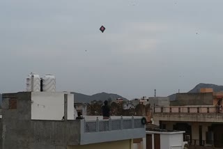 जयपुर में पतंगबाजी, Kite flying in jaipur