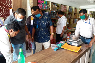 Municipality raids on selling narcotics in Kanker