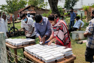 community kitchen started in durgapur for needy people, west burdwan