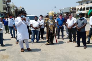 mla rajaiah conduct awareness program at station ganupuru mandal janagama district