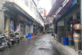 Goods kept in shops have deteriorated