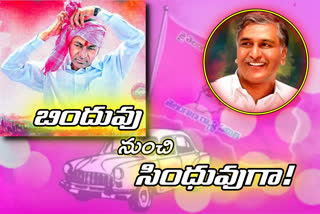 minister harish rao wrote a  Special article on trs