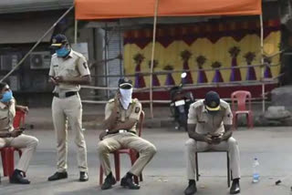 corona effect on vijayawada police