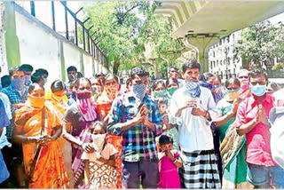 migrant labours facing problems in mumbai