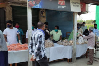 Food Distribution in Raiganj