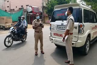 bilaspur police during lockdown