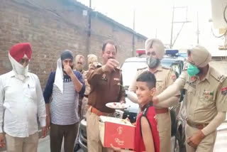 Amritsar Police celebrate birthday