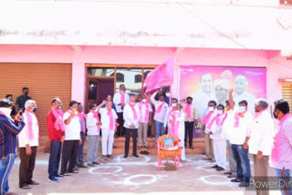 trs formation day Celebrations in Zaheerabad