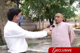 ETV bharat Senior Associate Interviewed with Saryu Rai