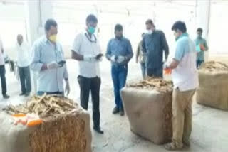 tobacco auction started in jangareddy guddem