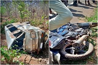 bike-and-car-accident-in-shikaripura