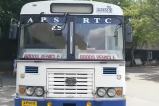 RTC Cargo Services started in Tirupati Region