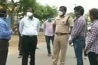 suryapet collector and sp visit containment areas