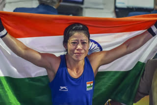 coronavirus mary kom gave the message of staying fit