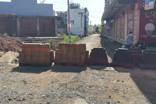 pratapgarh news,  rajasthan news,  प्रतापगढ़ में कोरोना वायरस, etv bharat news,  प्रतापगढ़ नो व्हीकल जोन,  no-vehicle-zone in pratapgarh