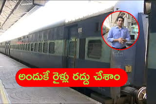 scr cpro speaks on trains and isolation coaches in zone