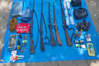 Naxalite material seized