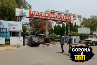 corona virus infected in batra hospital