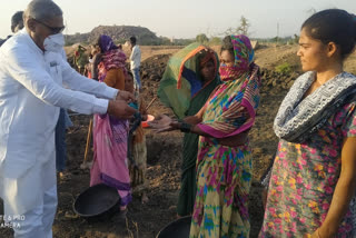 corona awareness from mla amaregouda in koppal