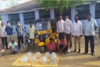 cheep liquor treansorte gang arrested in kurnool dst