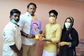 actor vijay fans club helps pregnant woman in theni