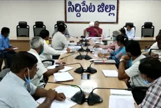 review-of-minister-harish-with-revenue-and-irrigation-officers