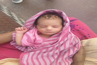 During lockdown newborn girl found in Sector-122 at Noida