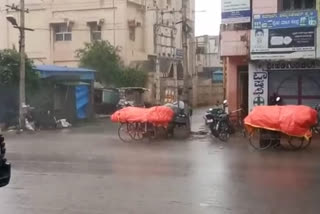 Pre-monsoon rains in Chamarajanagar