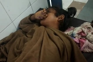 8 year old girl injured during firing in shahjahanpur