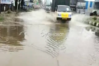 Heavy rain in Bangalore