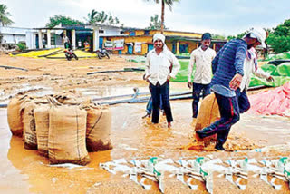 FARMERS HUGE LOSS BECAUSE OF HEAVY RAIN