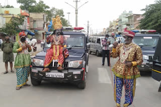 Different awareness about corona in chikkaballapur