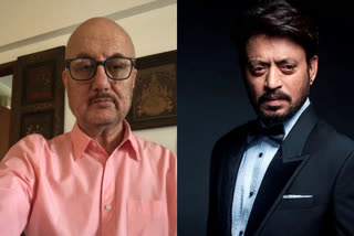 Anupam Kher breaks down while praying for Irrfan's 'departed soul'