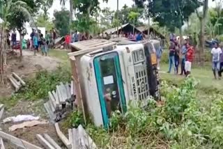 Two spot dead at road accident jorhat