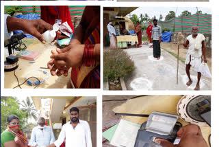 ration problems at kaptanu palem krishna district