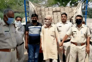 Police arrested liquor smuggler in bhiwani