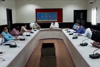 mathura administration held review meeting