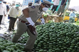 Rachakonda CP Visits koheda Fruit Market