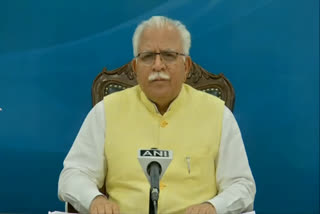 manohar lal's statement on sealing haryana border with delhi