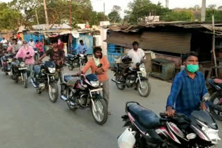 Innovative punishment for those  impose a lockdown in giddalore