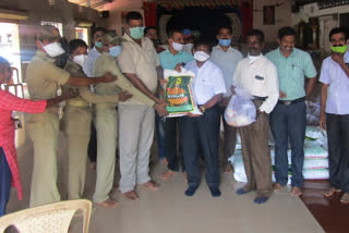 A total of 23,300 food kits have been distributed in Surya, Kadapa taluk
