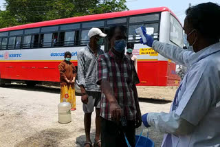 The workers trapped in Shimoga were brought to the yadgeer karnatak