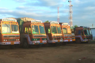 പാലക്കാട്  palakkad  ചരക്ക് ലോറികൾ  വാഹനം  തമിഴ്‌നാട്