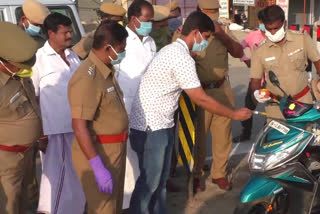 Vehicles seized across Tamil Nadu