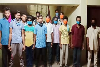 14 Migrant bonded labours rescued from alanganallur Madurai