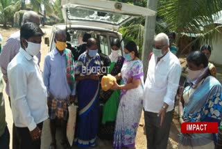 villagers Helps to go to hospital