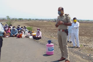 laborers detained  In Kalaburagi