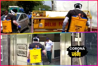 Sanchkhand Seva Society is trying to sanitize the whole Delhi for free corona virus