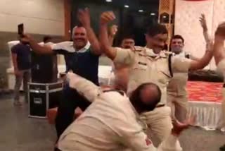 policemen danced in bhopal